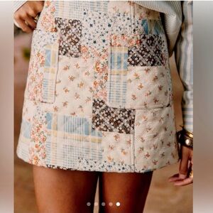 Sezane Patchwork Skirt- Gikkie Skirt